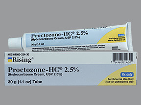 PROCTOZONE-HC 2.5% CREAM