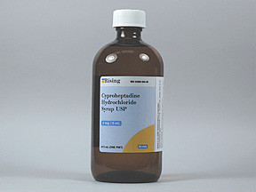 CYPROHEPTADINE 2 MG/5 ML SYRUP