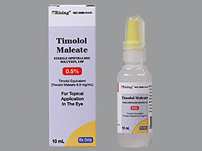 TIMOLOL MALEATE 0.5% EYE DROPS