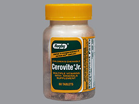 CEROVITE JR TABLET CHEW