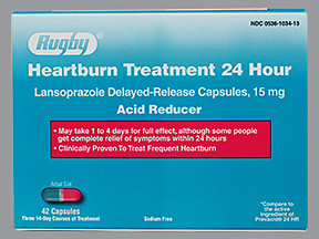 HEARTBURN TREATMNT 24 HR 15 MG