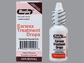 EARWAX TREATMENT 6.5% DROPS