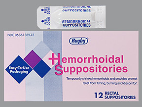 HEMORRHOIDAL SUPPOSITORY