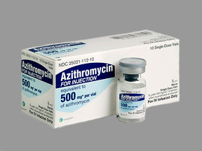 AZITHROMYCIN I.V. 500 MG VIAL