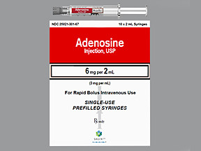 ADENOSINE 6 MG/2 ML SYRINGE