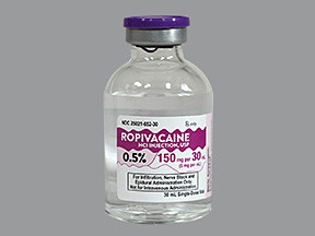 ROPIVACAINE 0.5% 150 MG/30 ML