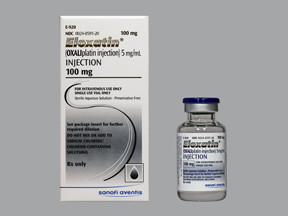 ELOXATIN 100 MG/20 ML VIAL
