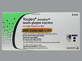 TOUJEO SOLOSTAR 300 UNITS/ML