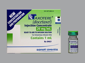 TAXOTERE 20 MG/ML VIAL