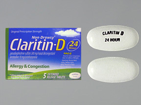 CLARITIN-D 24 HOUR TABLET