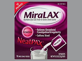 MIRALAX POWDER PACKET