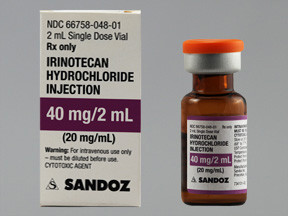 IRINOTECAN HCL 40 MG/2 ML VIAL