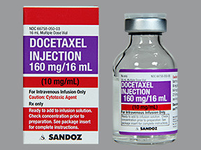 DOCETAXEL 160 MG/16 ML VIAL