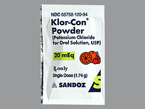 KLOR-CON 20 MEQ PACKET