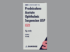 PREDNISOLONE AC 1% EYE DROP