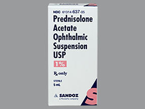 PREDNISOLONE AC 1% EYE DROP