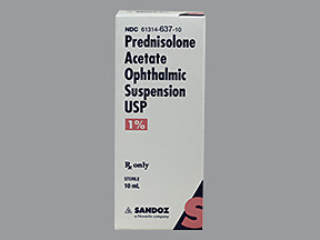 PREDNISOLONE AC 1% EYE DROP