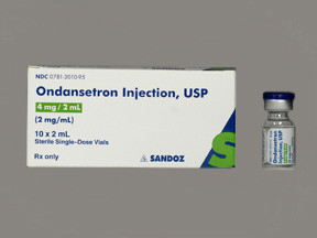 ONDANSETRON HCL 4 MG/2 ML VIAL