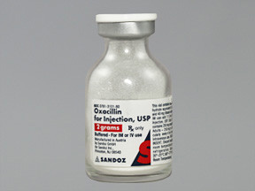 OXACILLIN 2 GM VIAL