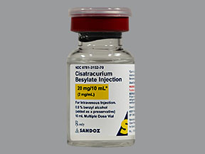CISATRACURIUM 20 MG/10 ML VIAL