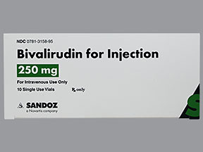 BIVALIRUDIN 250 MG VIAL