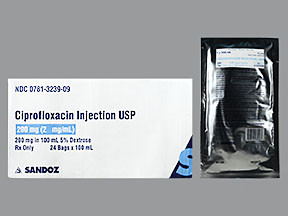 CIPROFLOXACN-D5W 200 MG/100 ML