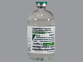 ARGATROBAN-0.9% NACL 125 MG/125 ML VIAL