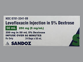 LEVOFLOXACIN 250 MG/50 ML-D5W