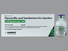 PIPERACIL-TAZOBACT 2.25 GM VL