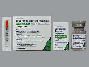 LEUPROLIDE 2WK 14 MG/2.8 ML KT