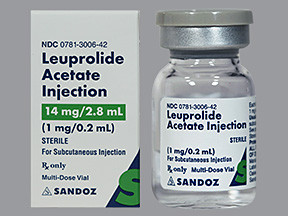 LEUPROLIDE 2WK 14 MG/2.8 ML VL