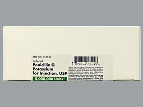 PENICILLIN G K 5 MILLION UNIT