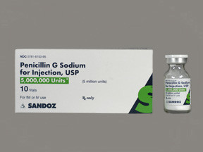 PENICILLIN G NA 5 MILLION UNIT