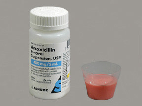 AMOXICILLIN 400 MG/5 ML SUSP