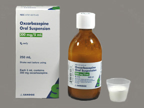 OXCARBAZEPINE 300 MG/5 ML SUSP