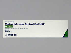 METRONIDAZOLE TOPICAL 0.75% GL