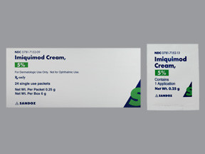 IMIQUIMOD 5% CREAM PACKET