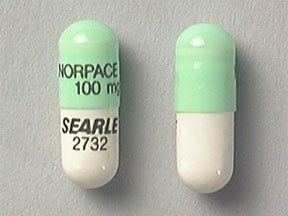 NORPACE CR 100 MG CAPSULE