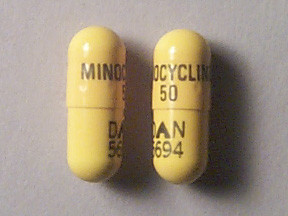 MINOCYCLINE 50 MG CAPSULE