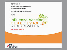 FLUCELVAX QUAD 2017-2018 SYR