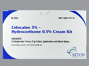 LIDOCAINE-HC 3-0.5% CREAM KIT