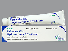 LIDOCAINE-HC 3-0.5% CREAM
