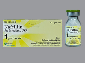 NAFCILLIN 1 GM VIAL