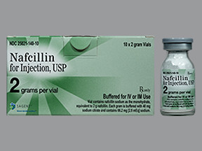 NAFCILLIN 2 GM VIAL