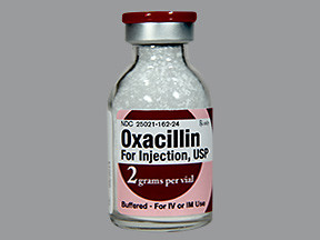 OXACILLIN 2 GM VIAL