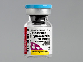 TOPOTECAN HCL 4 MG VIAL