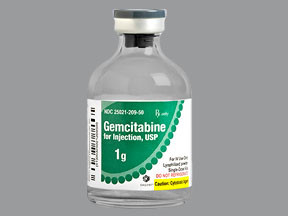 GEMCITABINE HCL 1 GRAM VIAL