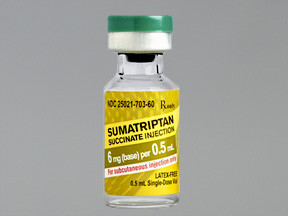 SUMATRIPTAN 6 MG/0.5 ML VIAL