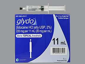 GLYDO 2% JELLY SYRINGE