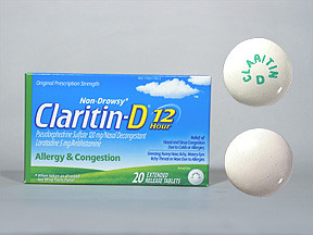 CLARITIN-D 12 HOUR TABLET